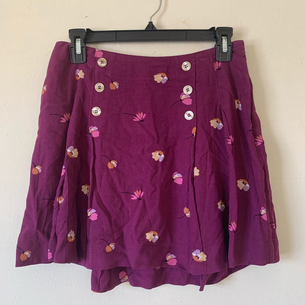 Free People Lovers Lane Mini Skirt Size 4